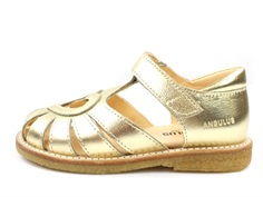 Angulus sandal gold with heart (narrow)